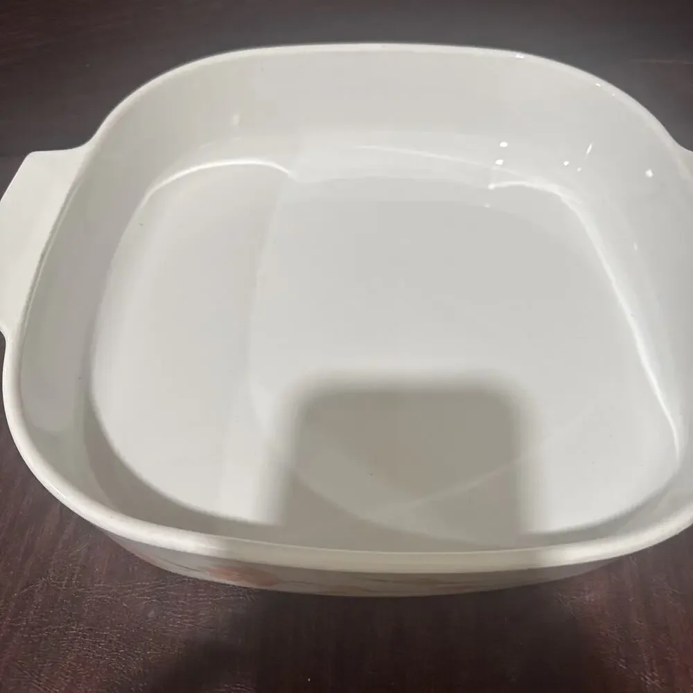 Corning Ware Casserole Pastel Bouquet A-10-B Vintage 2.5 Liter - Picture 2 of 9